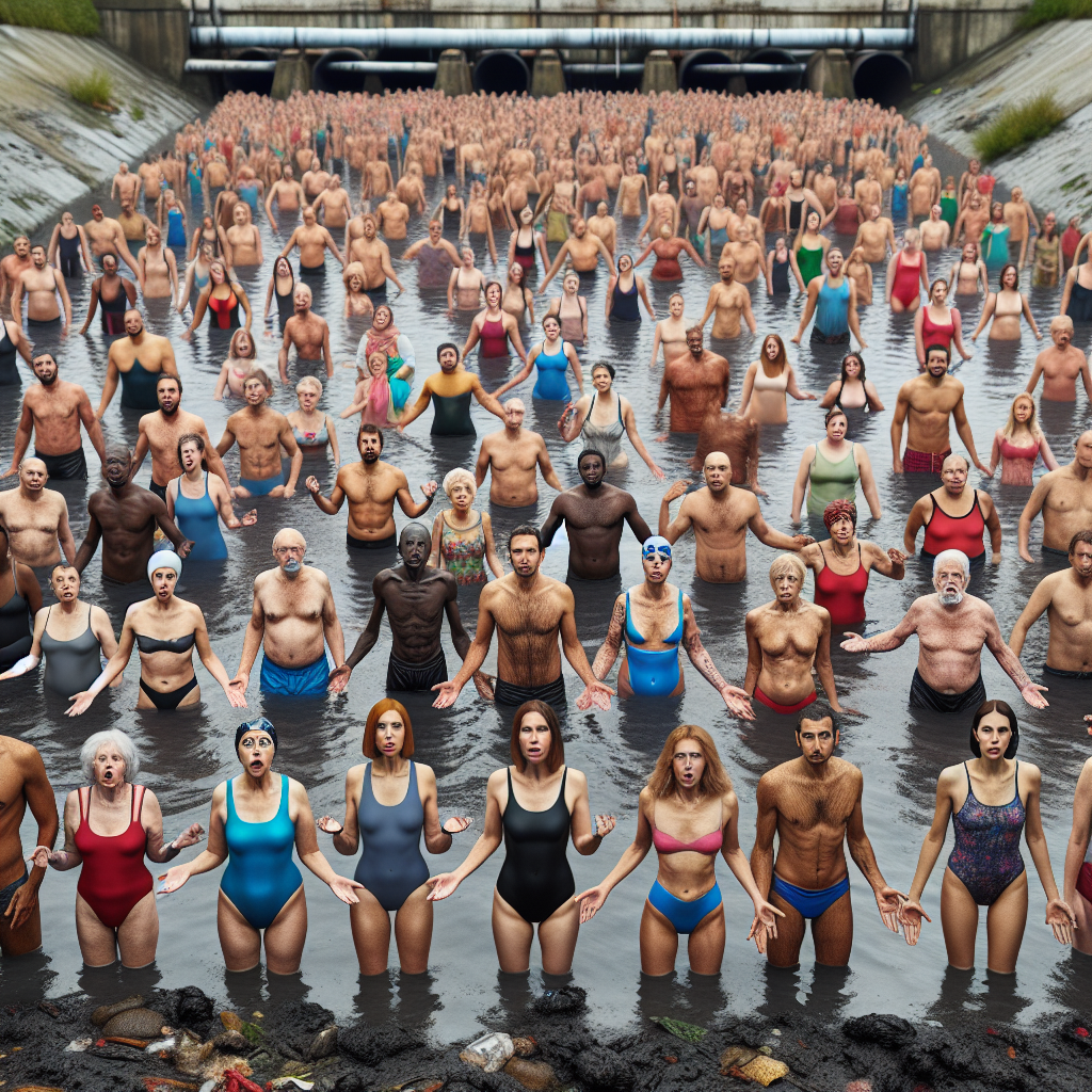 Shocking! Find out why swimmers in sewage-filled waters are demanding compensation!