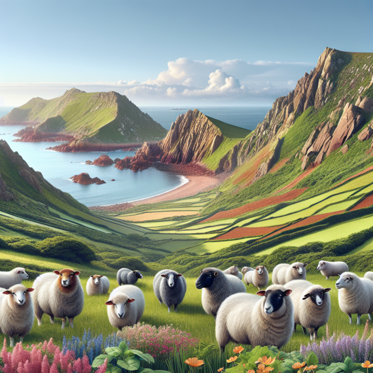 Discover the Adorable Plan to Introduce Sheep to Jersey’s Stunning North Coastline