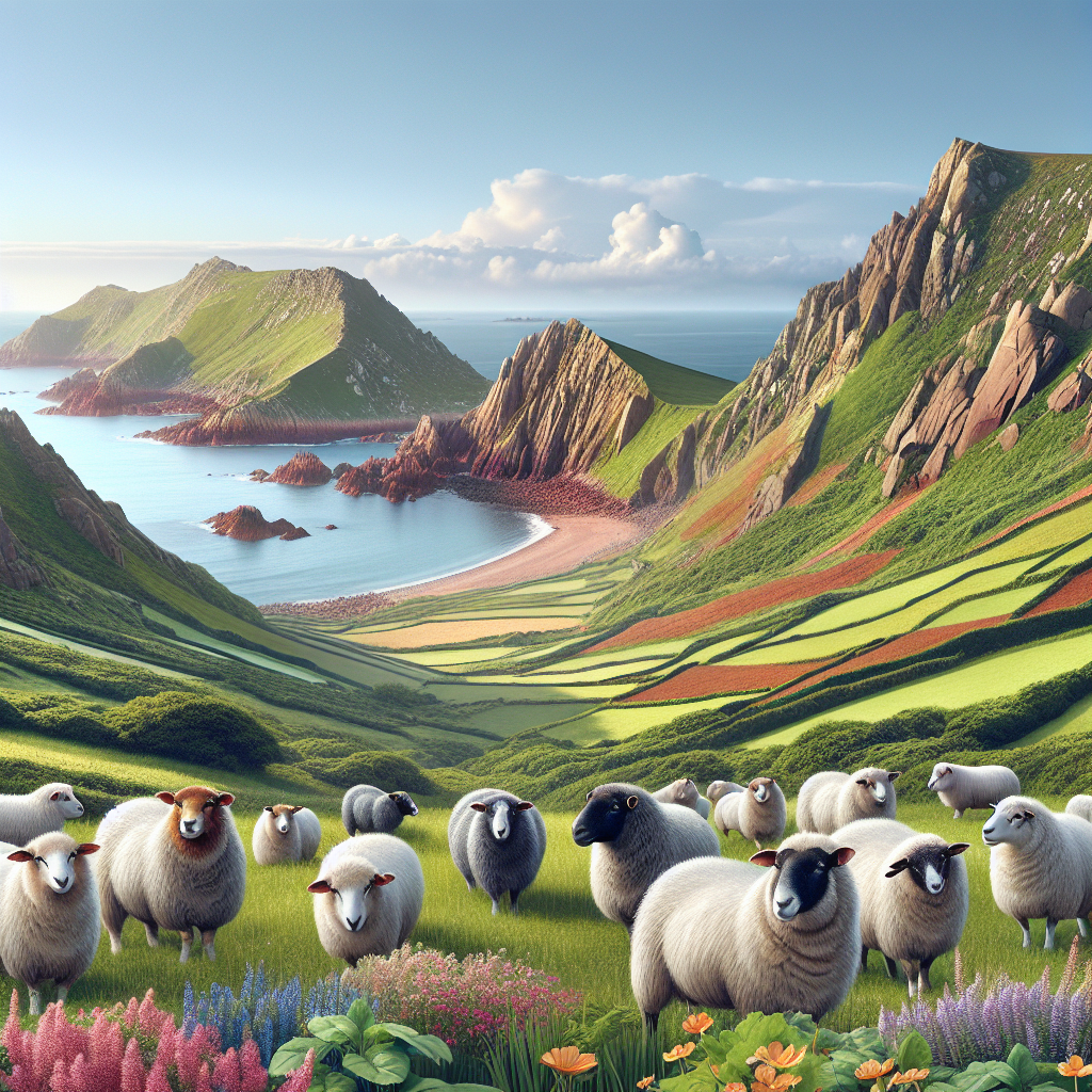 “Discover the Adorable Plan to Introduce Sheep to Jersey’s Stunning North Coastline”