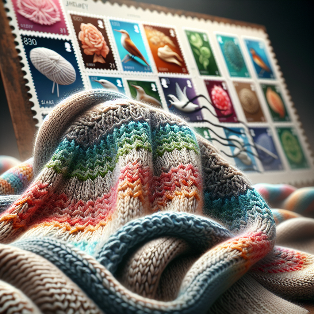 “Unveiling the Beautiful Thread: Jersey’s Rich Knitting Legacy Honored with New Stamps!”