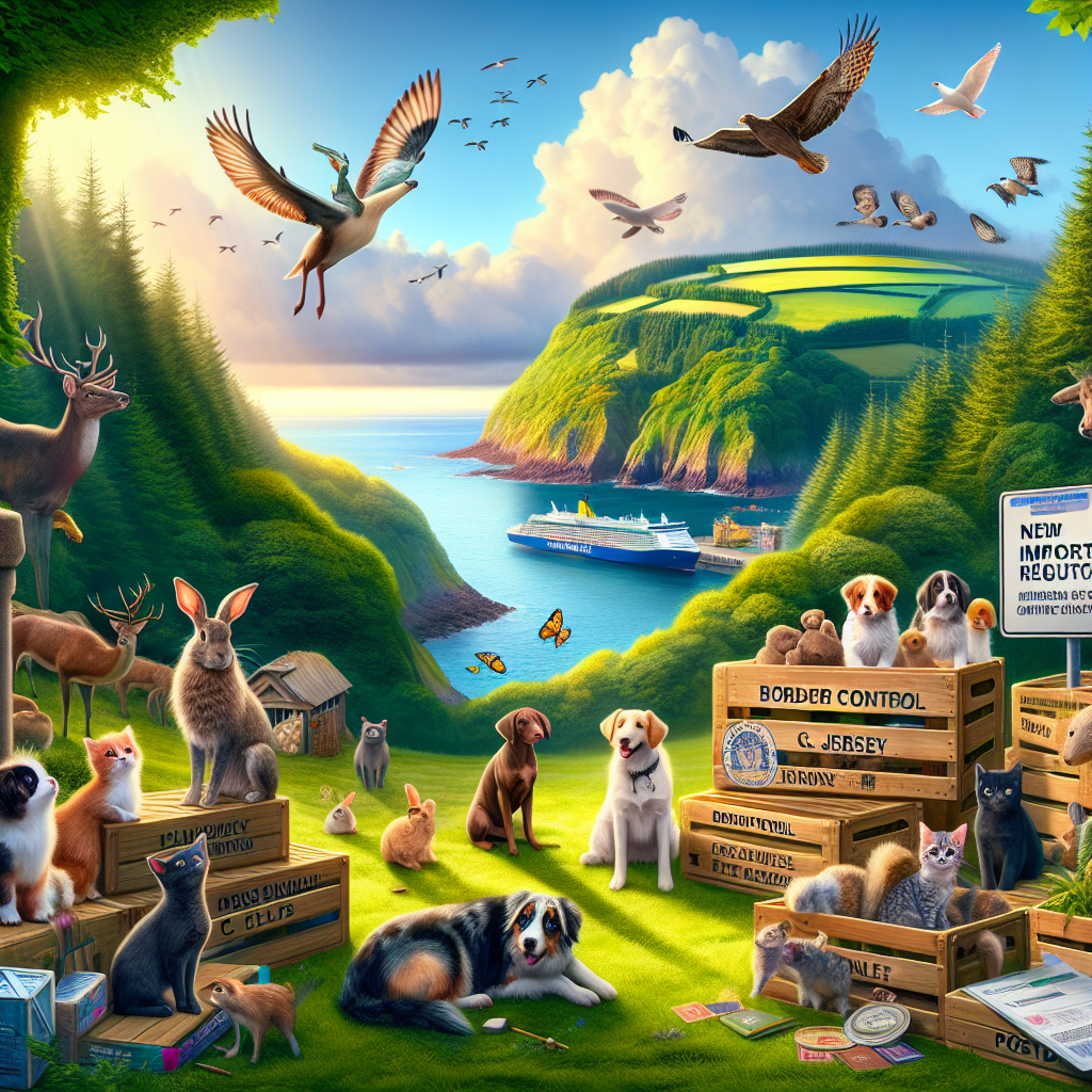 “Attention Pet Owners and Wildlife Enthusiasts: Jersey Implements Exciting New Regulations for Importing Pets and Deer Products!”