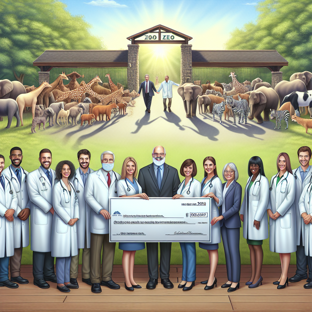 “Generous Health Department Donation Empowers Jersey Zoo with Vital Medical Equipment”