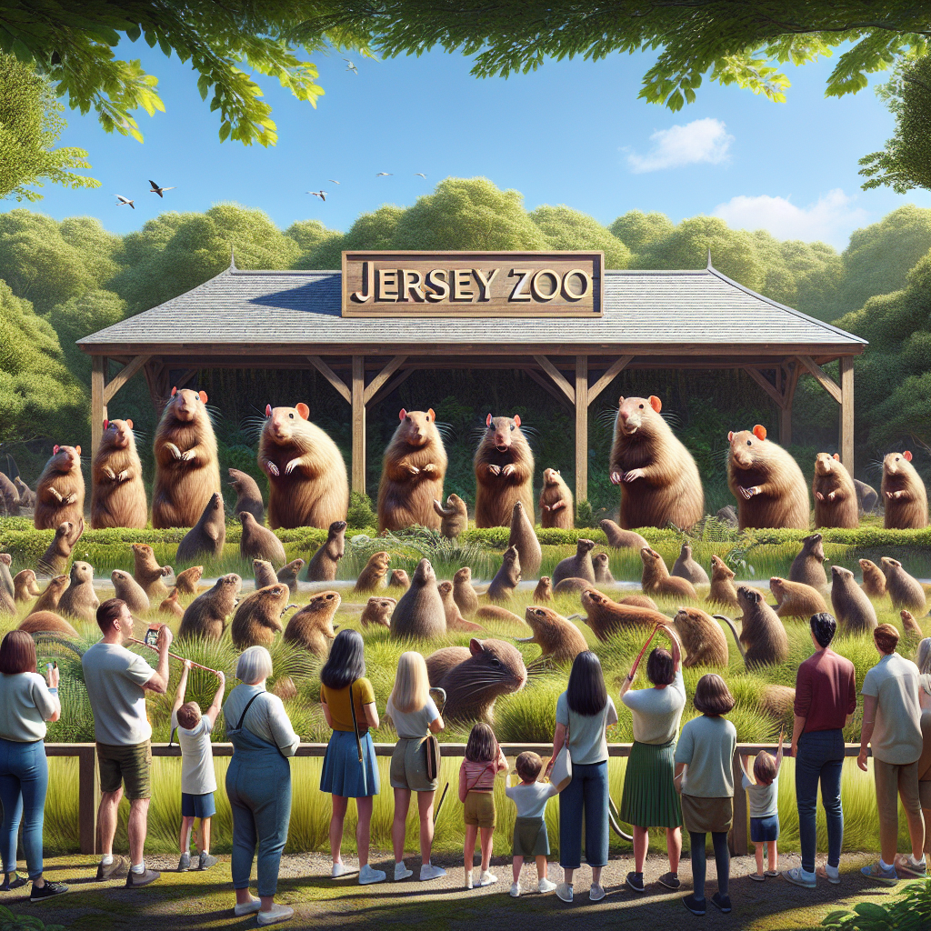 “Get ready to meet the incredible giant rodents at Jersey Zoo!”
