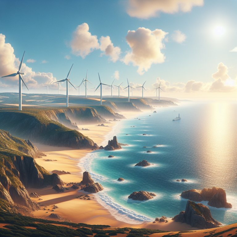 Exciting Plans Unveiled for Offshore Wind Farm Near Jersey’s Stunning South-West Coastline