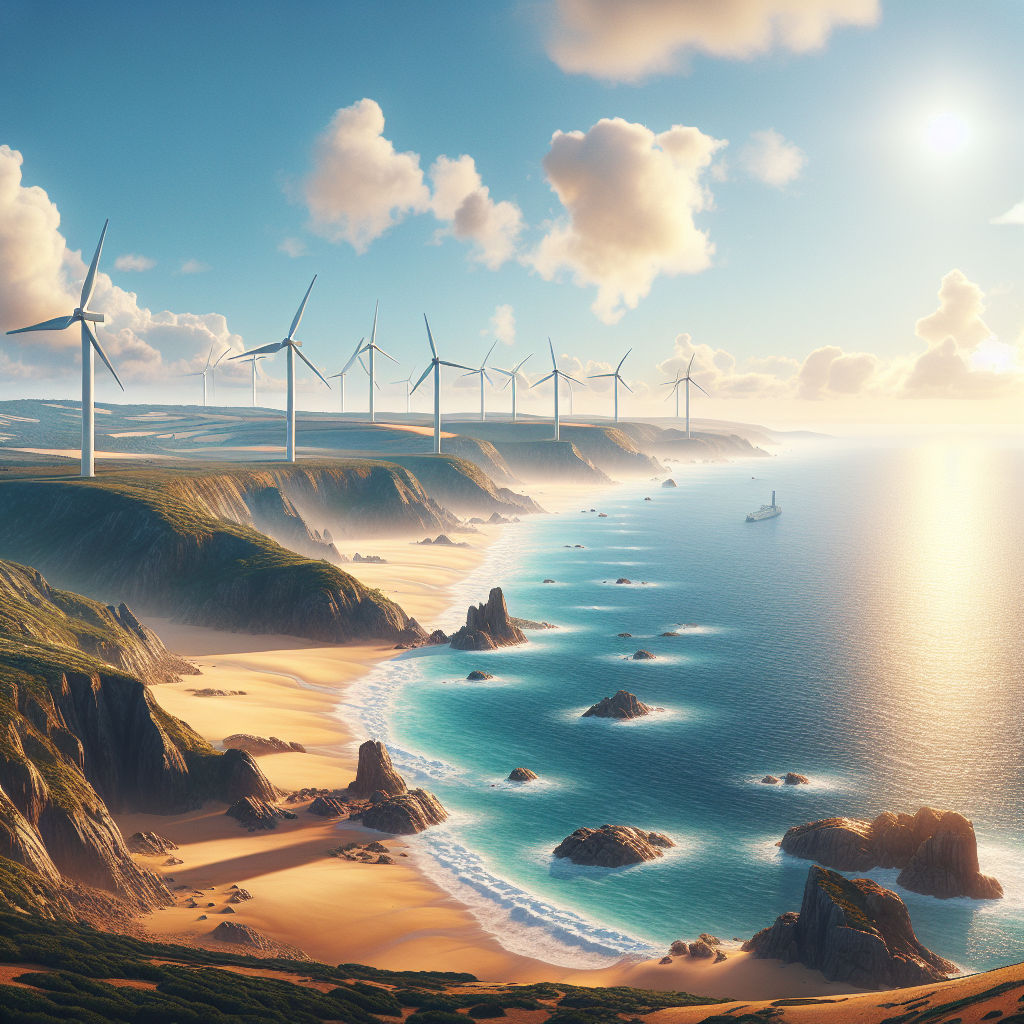“Exciting Plans Unveiled for Offshore Wind Farm Near Jersey’s Stunning South-West Coastline”