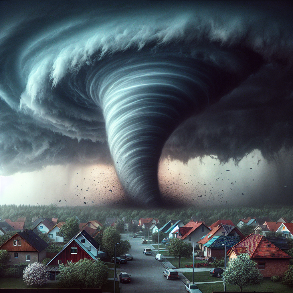 “Devastating Tornado Strikes Jersey Amidst Storm Ciarán, Experts Warn”