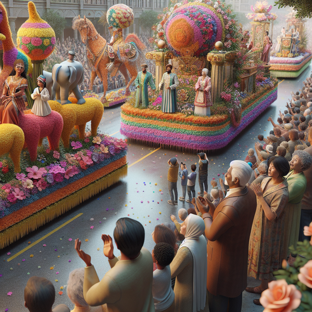 “Prepare to be Amazed by the Spectacular Floats at Jersey’s Battle of Flowers!”