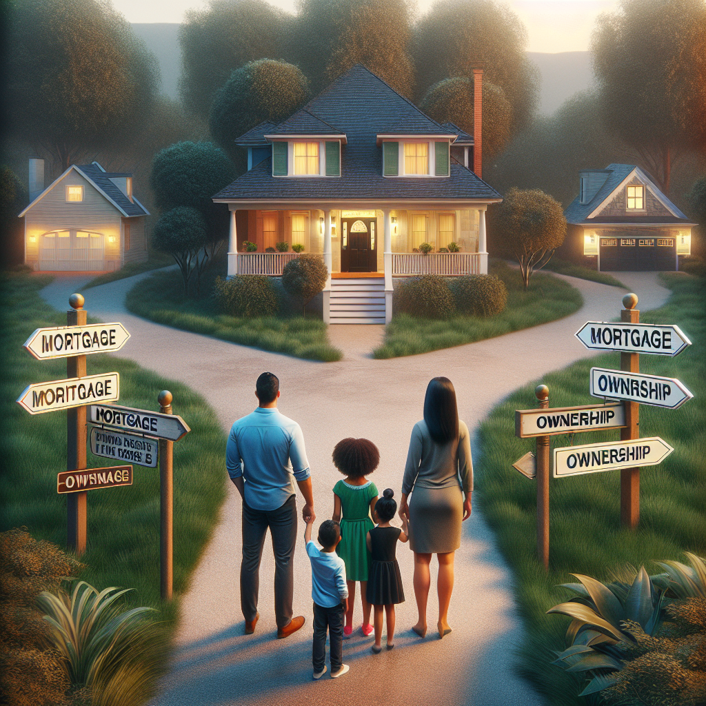“Discover the Middle-Class Dilemma: Choosing Between Paying the Mortgage or Owning a Home”