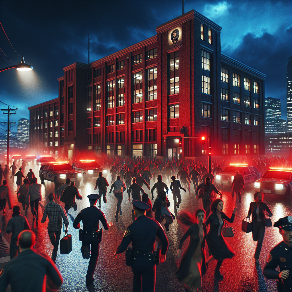 “Explosives Prompt Evacuation of Jersey Police HQ – Shocking Details Inside!”