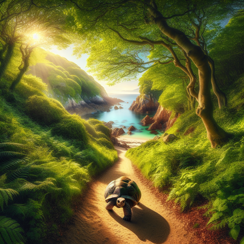 “Embark on an Enchanting Tortoise Adventure with Jersey’s New Trail!”