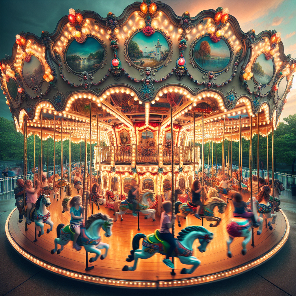 “Charming Carousel Seeks New Home in Picturesque Jersey”