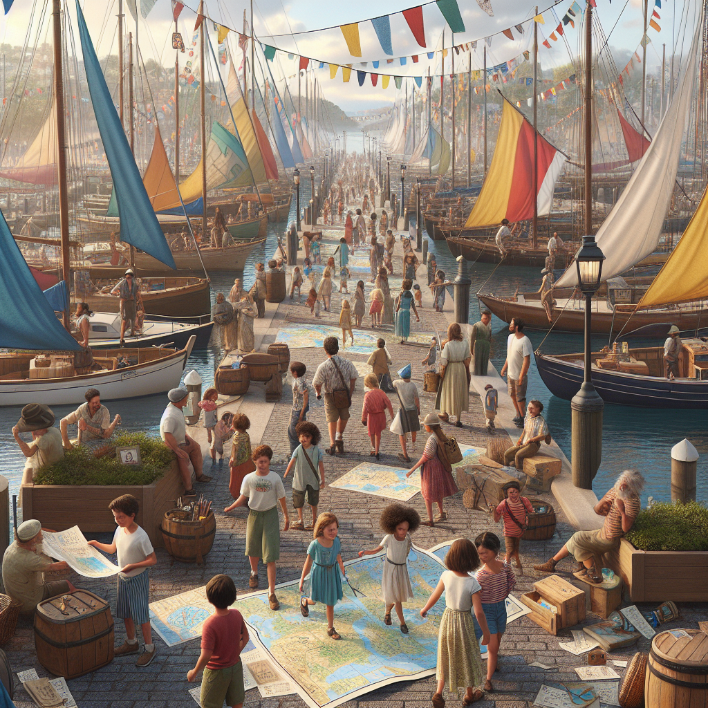 “Uncover Hidden Treasures: Exciting Scavenger Hunt for Families at Jersey Marina!”