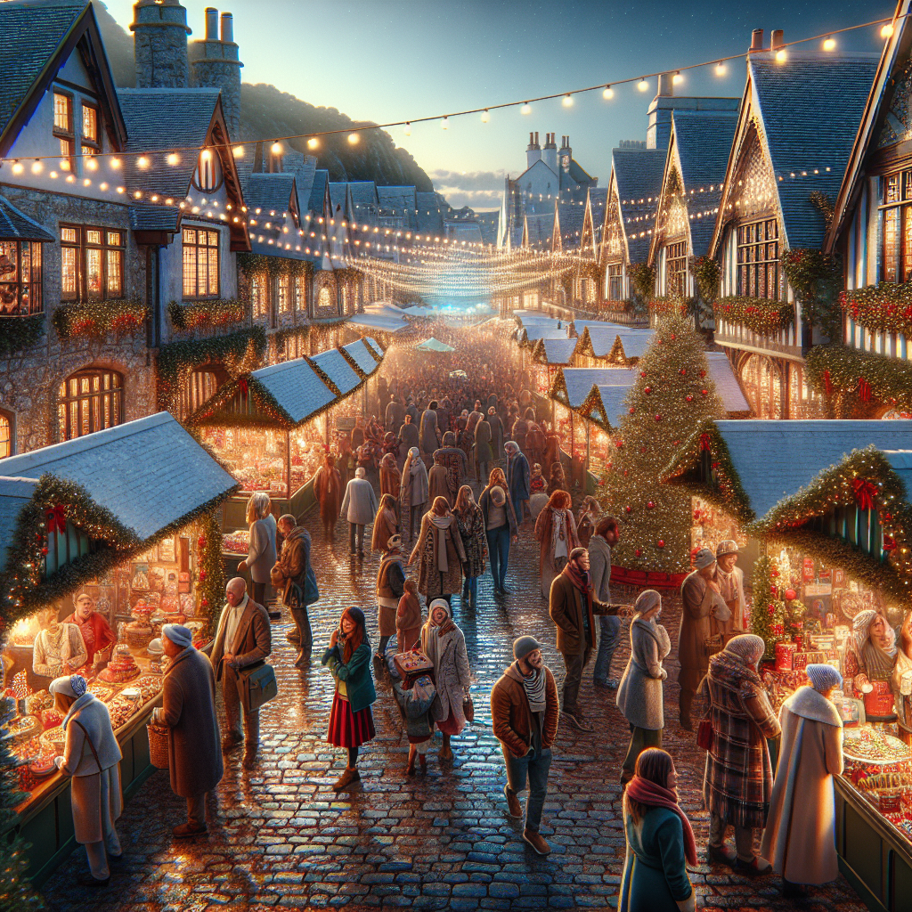 “Get into the Holiday Spirit at the Enchanting Norman Christmas Market in Jersey!”