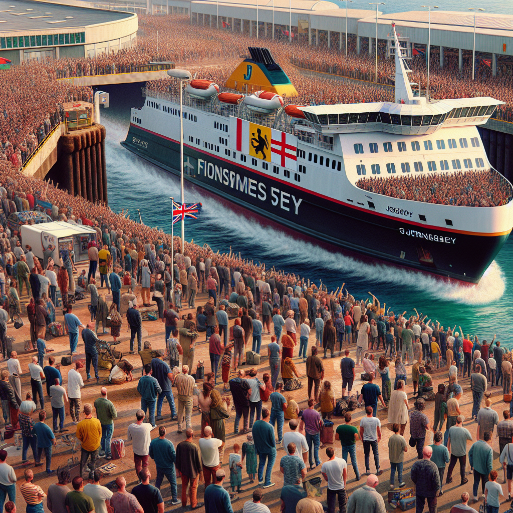 “Exciting News: Jersey-Guernsey Ferry Service Set to Launch Next Year!”