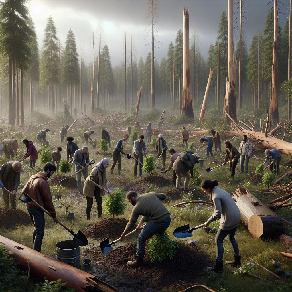 “Reviving Nature’s Beauty: Proposed Panel Aims to Plant Trees in Wake of Storm Ciarán”