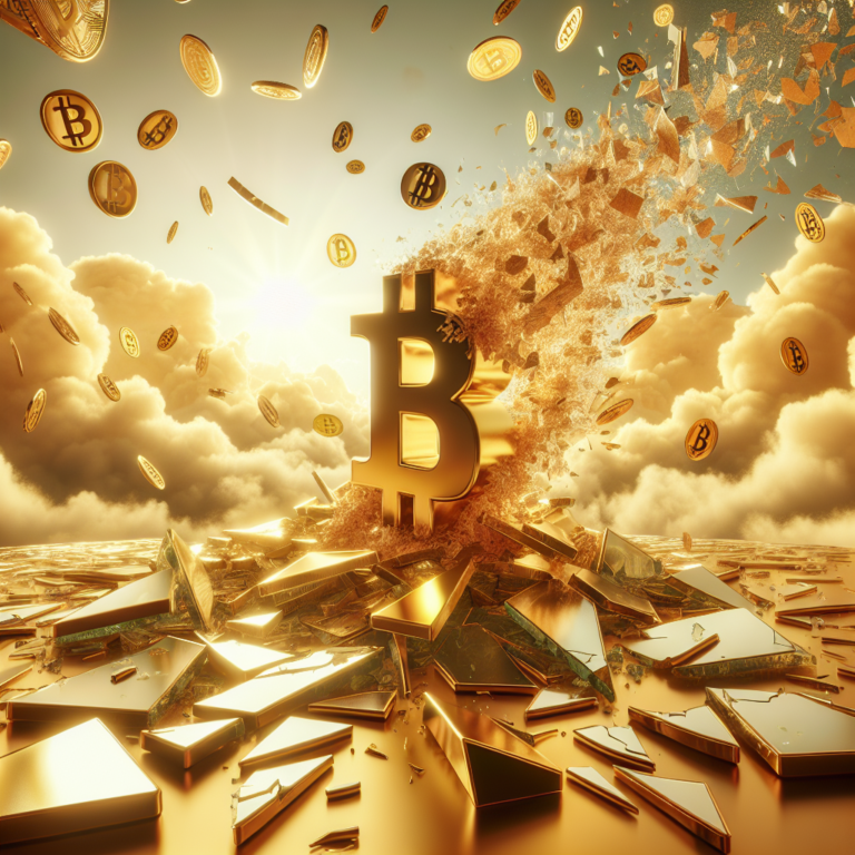 Gold Shatters Records While Bitcoin Soars Past $40,000 Mark
