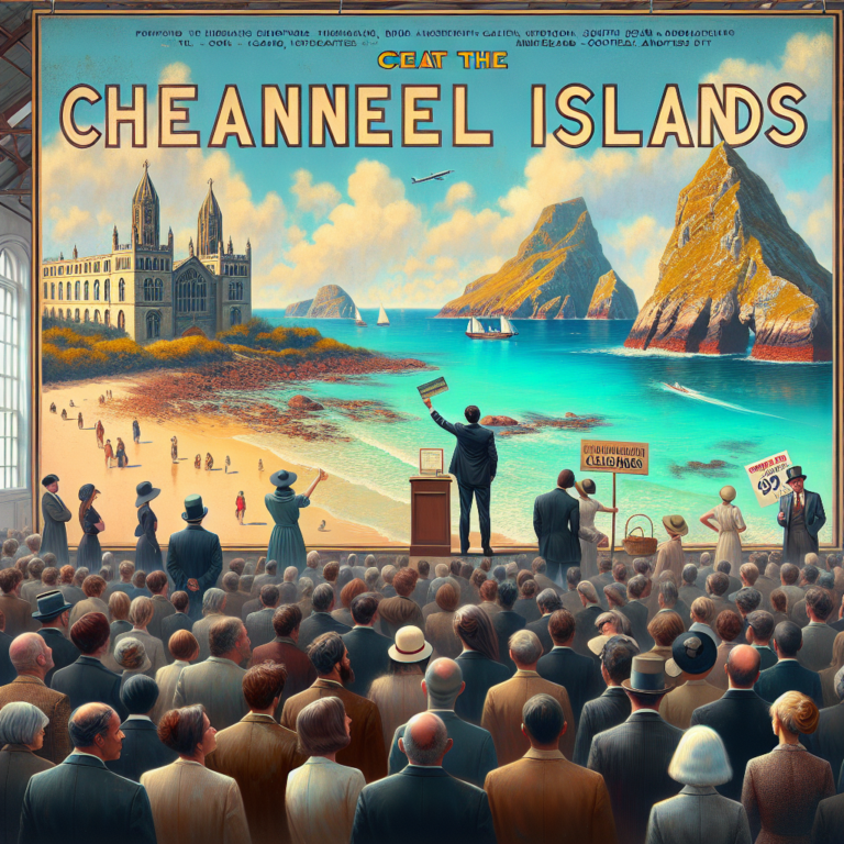 Discover the Hidden Gem: Rare Channel Islands Travel Poster Sells for £5,000 at Auction!