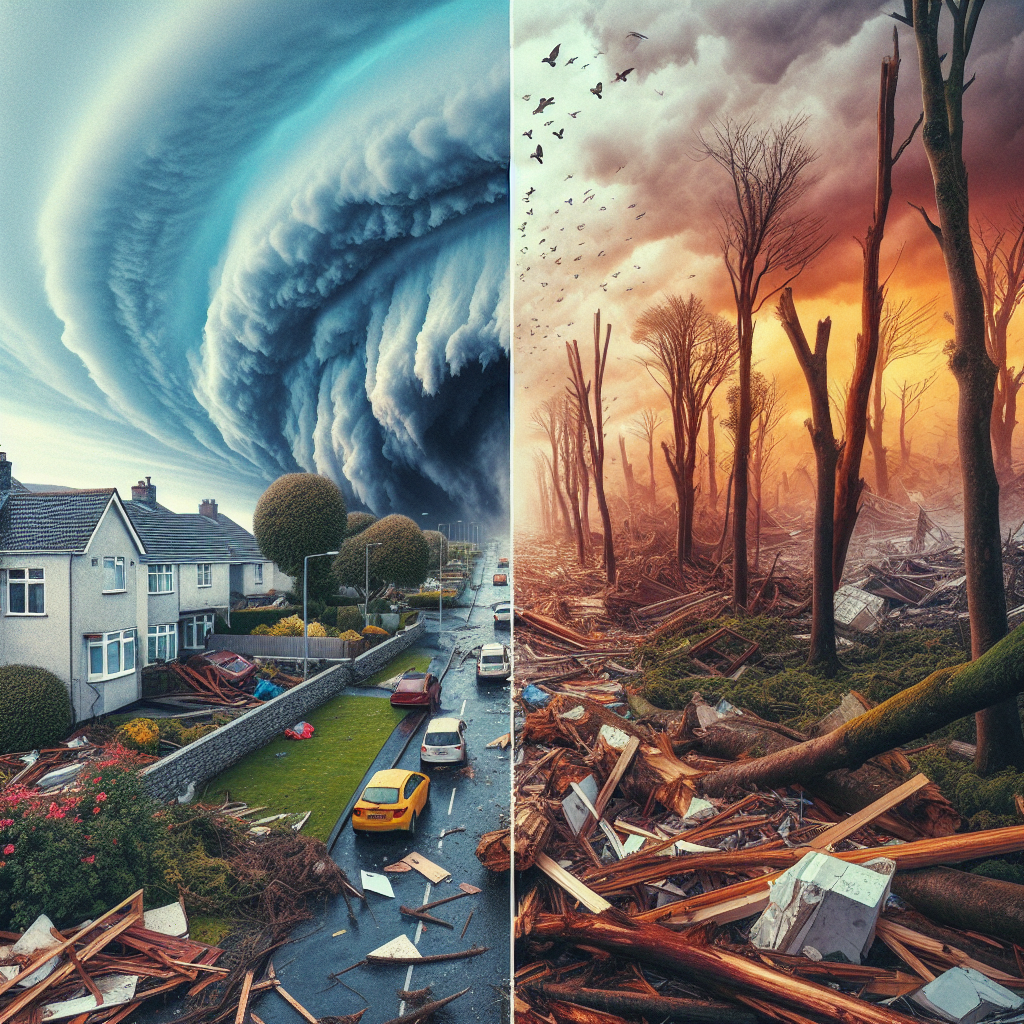 “Residents in Storm Ciaran’s Path Reveal Devastating Impact, Comparing it to the Historic Great Storm of 1987”