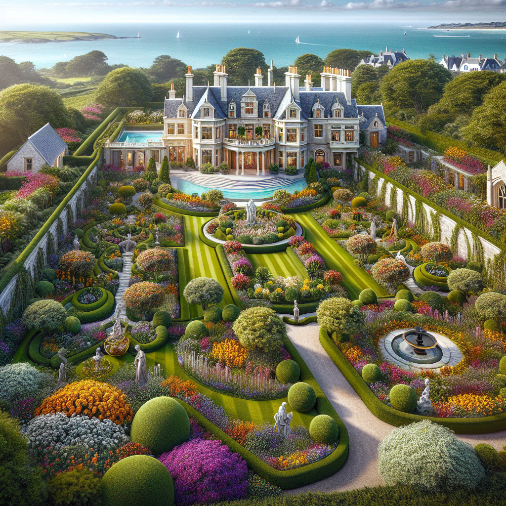 Discover the Stunning $12.6 Million Home with Jersey’s Most Famous Gardens in the British Isles