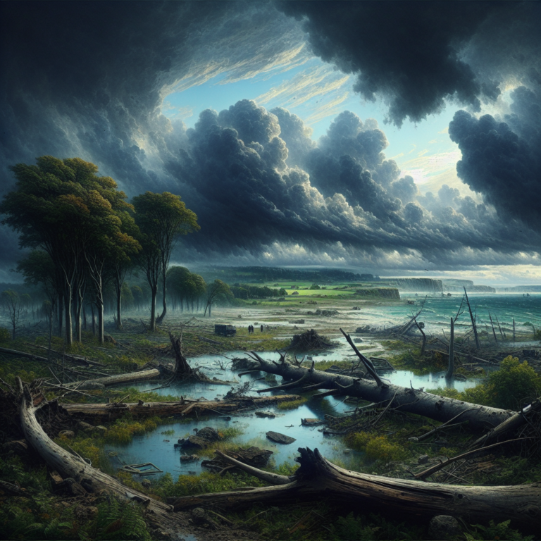 Unleashing Chaos: Discover the Impact of Storm Ciarán on Jersey
