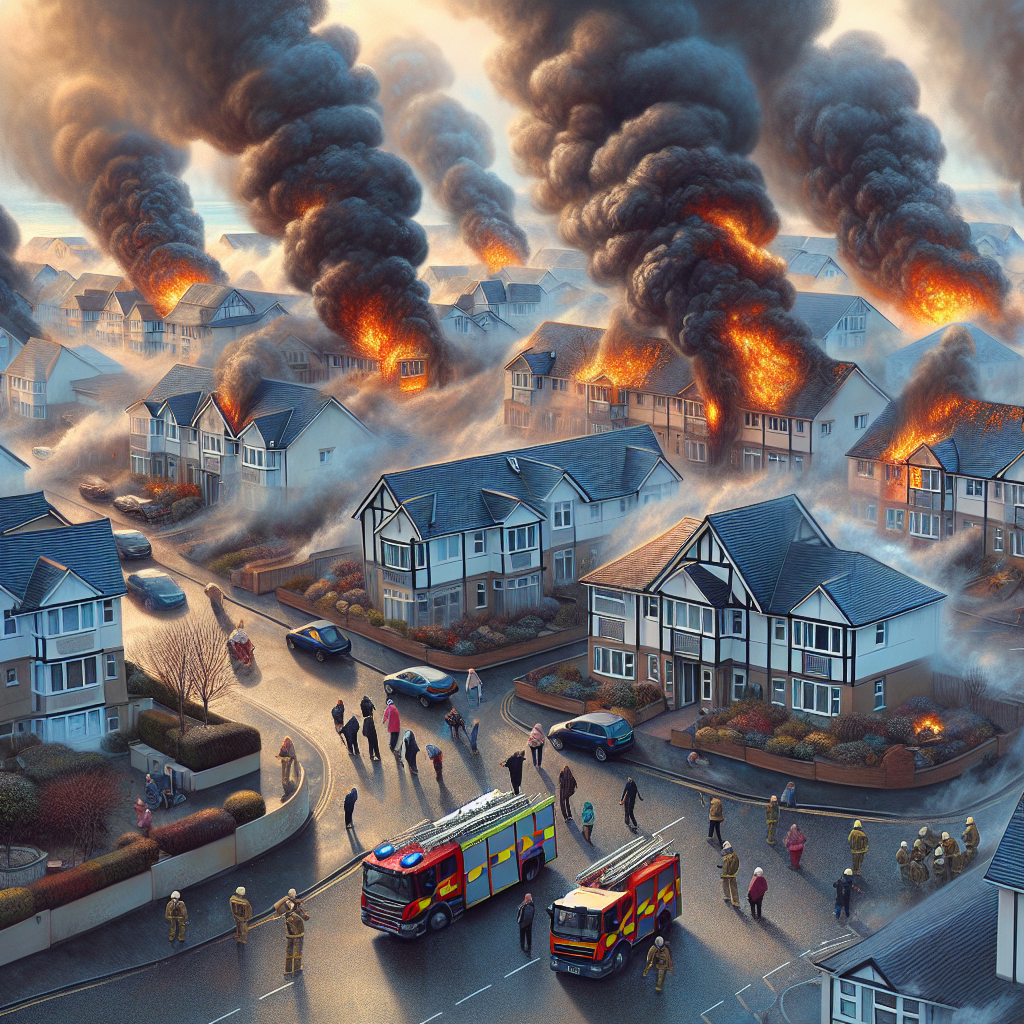 “Mass Evacuation at Jersey Retirement Village After Devastating Fire Breaks Out”
