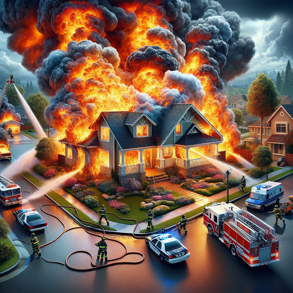 Explosion and Fire in Jersey Home Sends Two to Hospital – What Happened?
