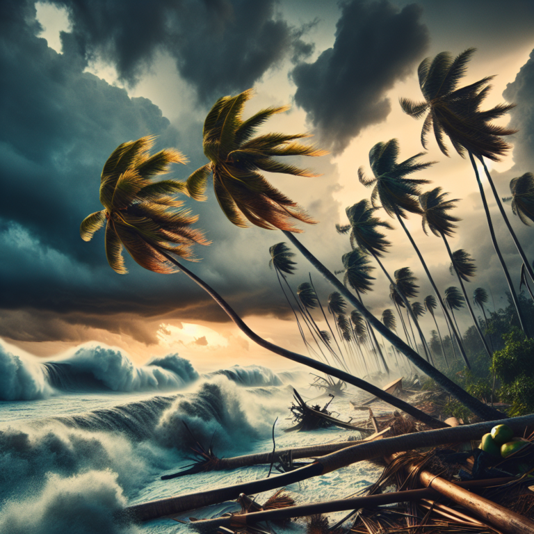 Unleashing Chaos: Powerful Winds Wreak Havoc Across Islands