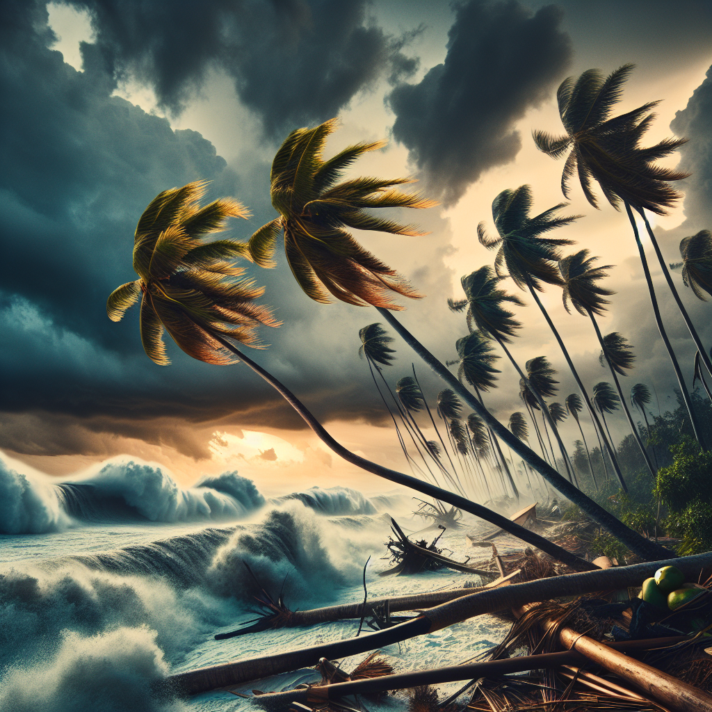 “Unleashing Chaos: Powerful Winds Wreak Havoc Across Islands”