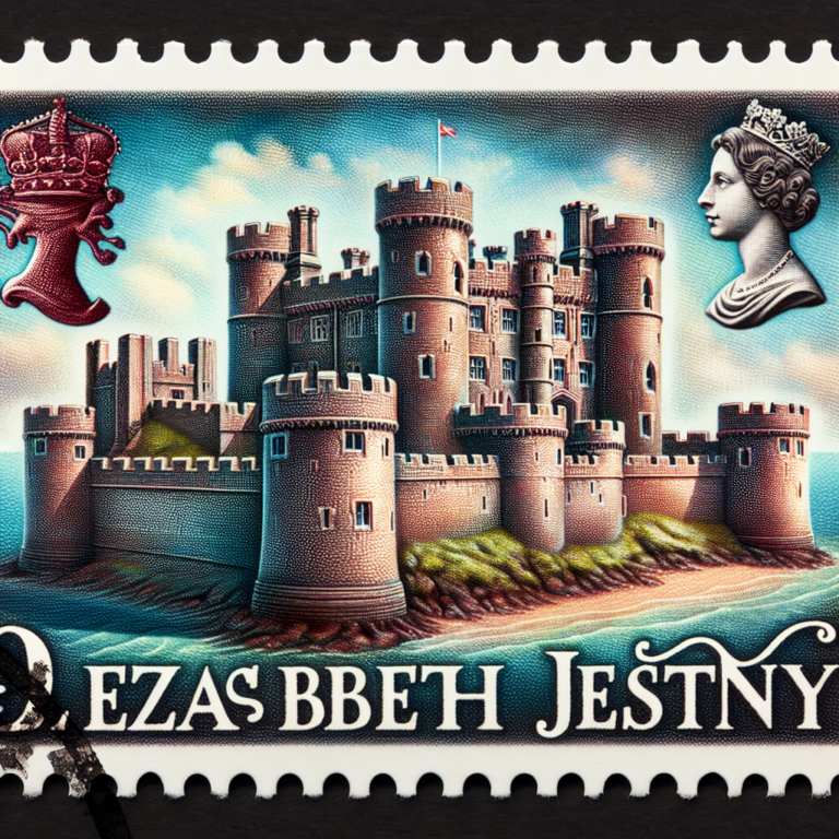 Discover the Majestic Elizabeth Castle Through Jersey’s Enchanting Stamp Issue
