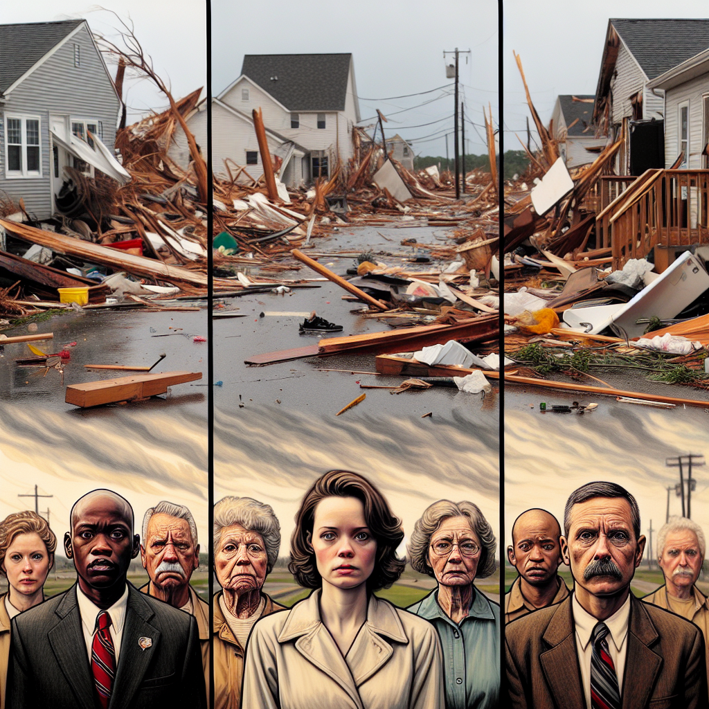 “Unprecedented Tornado Strikes Jersey Homes, Leaving Residents Devastated”