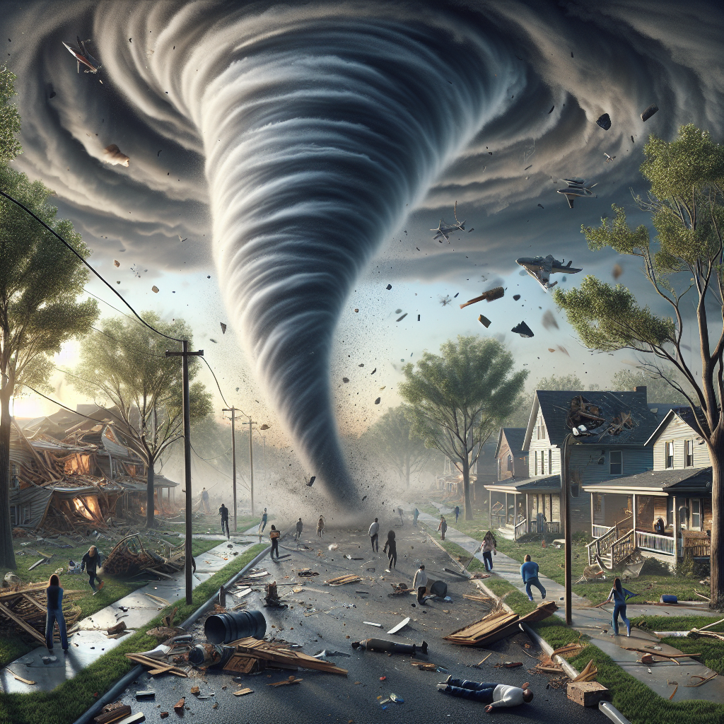 “Unprecedented Tornado Strikes Jersey: Strongest in Nearly Seven Decades!”