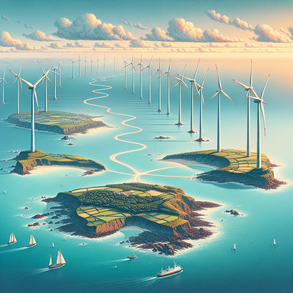 “Island Collaboration: Guernsey and Jersey Join Forces for Exciting Wind Farm Project”