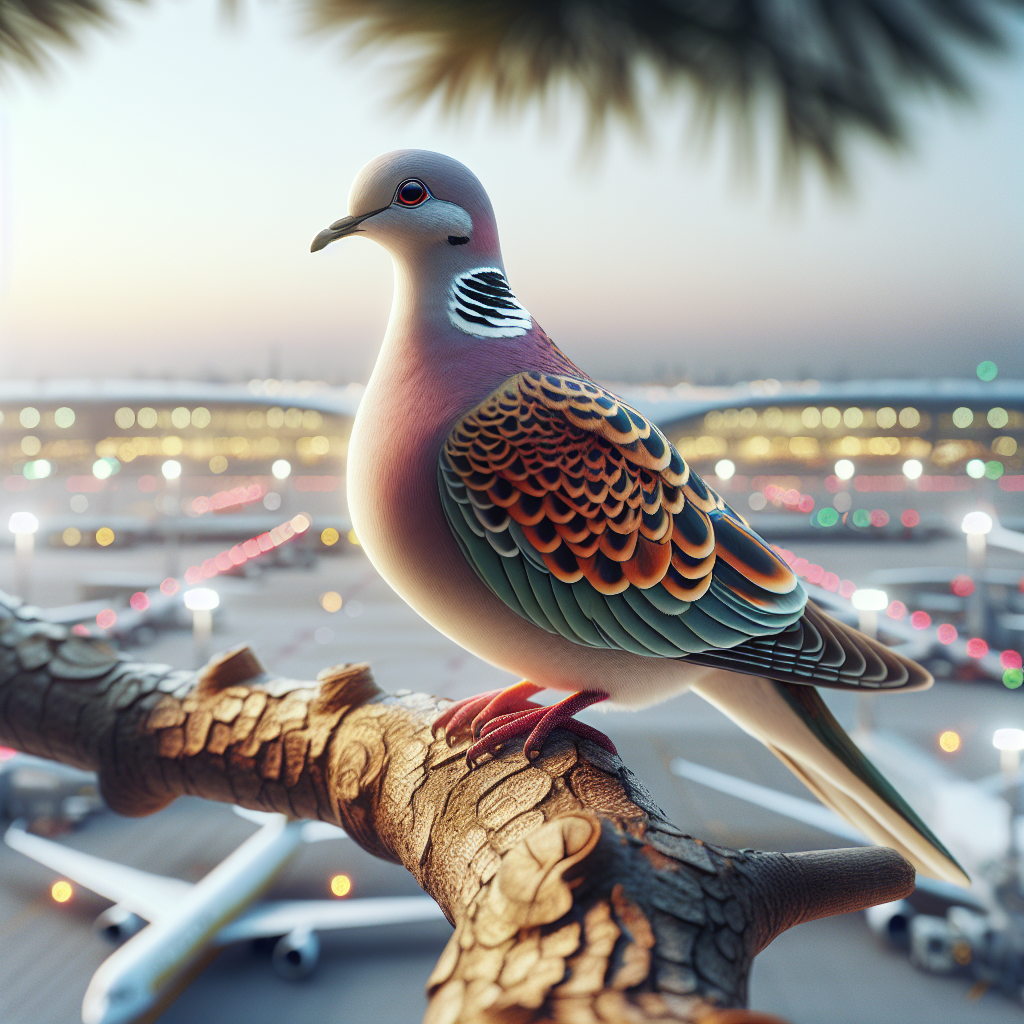 Incredible Photograph Captures Rare Turtle Dove Sighting Near Jersey Airport
