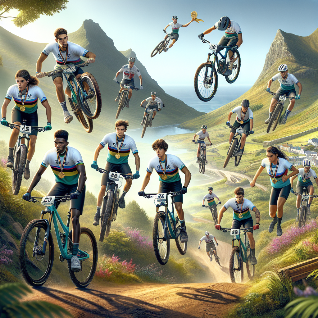 “Channel Islands Dominate Mountain Bike Competition, Securing Gold Medals”