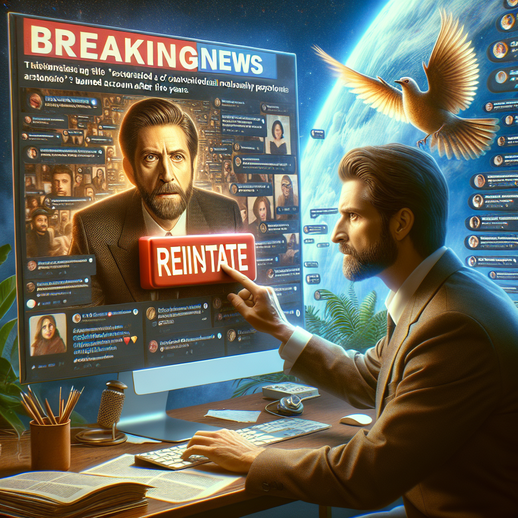 “Breaking News: Elon Musk Reinstates Alex Jones’ X Account After 5-Year Ban – Find Out Why!”