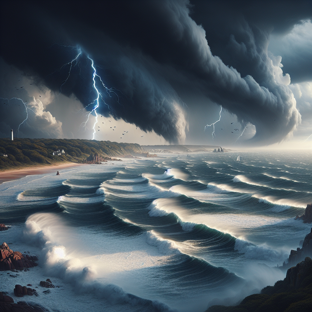 “Breaking News: Jersey Braces for the Wrath of Storm Ciarán”