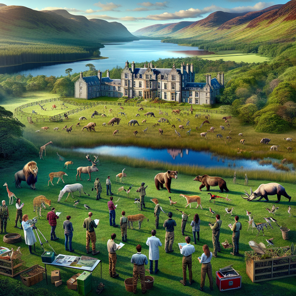 “Exciting News: Durrell Wildlife Trust Expands to Scottish Estate, Bringing Conservation Efforts to New Heights!”