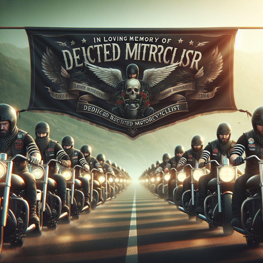 “Join the Heartfelt Memorial Ride Honoring Jersey Motorcyclist Kieran Le Bail”