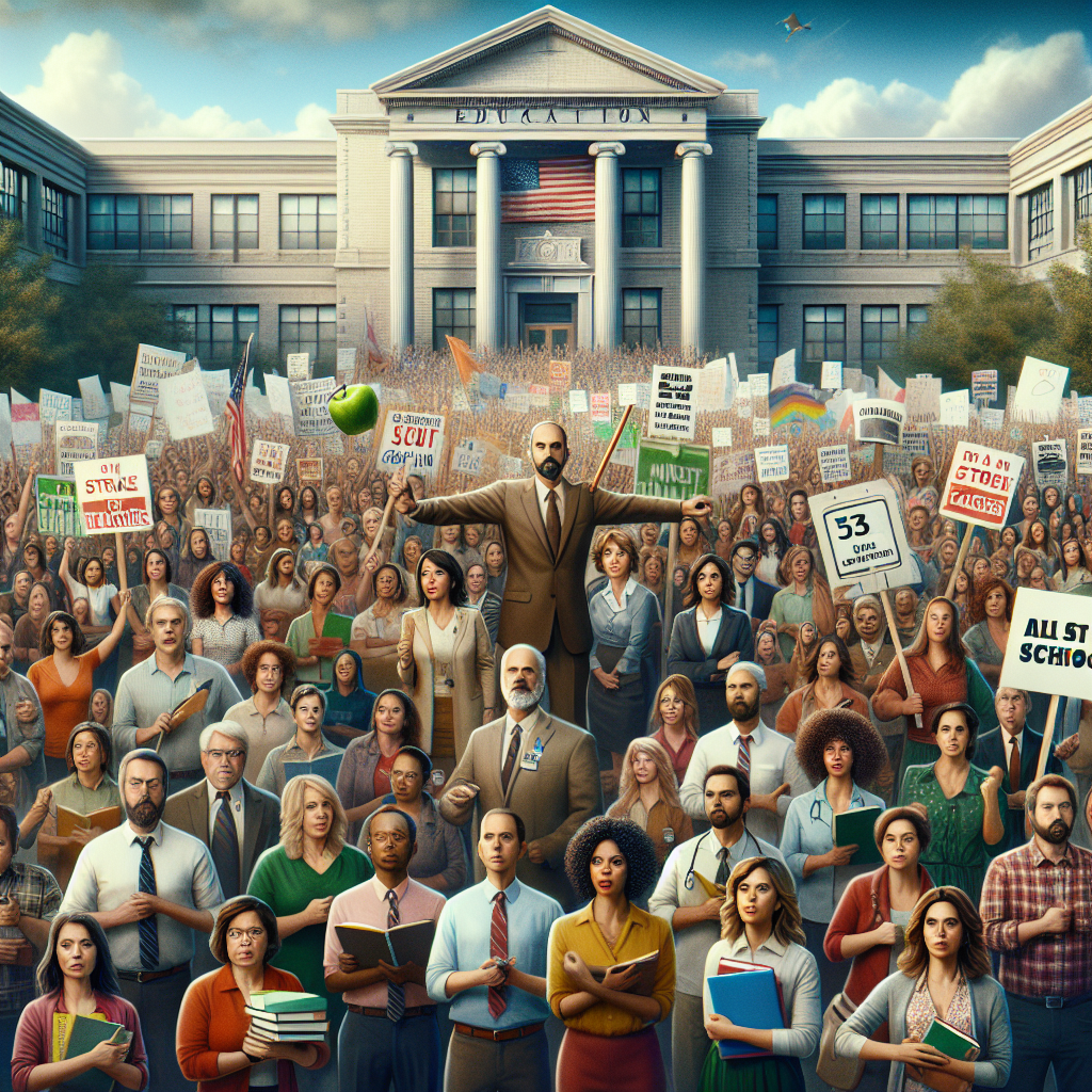 “Massive Jersey Teachers’ Strike Set to Impact All 33 State Schools”