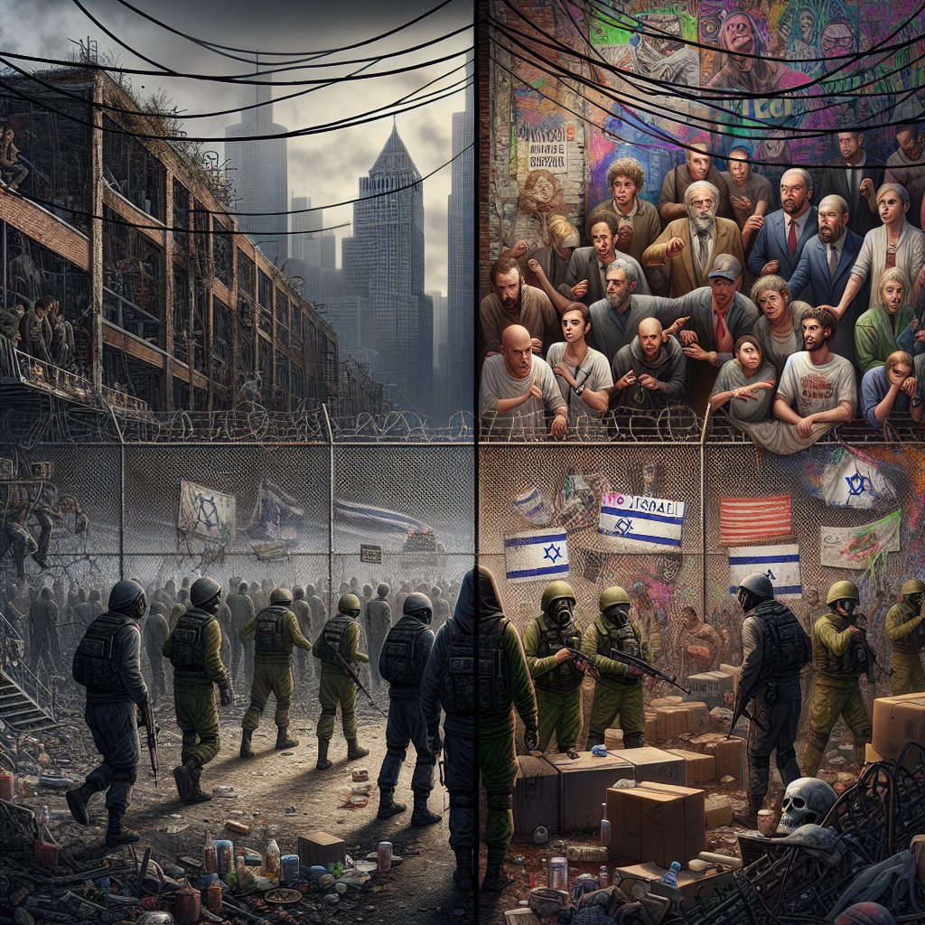 Unveiling the Dystopian Reality of Gaza: The Surprising Support for Israel Among Conspiracy Theorists