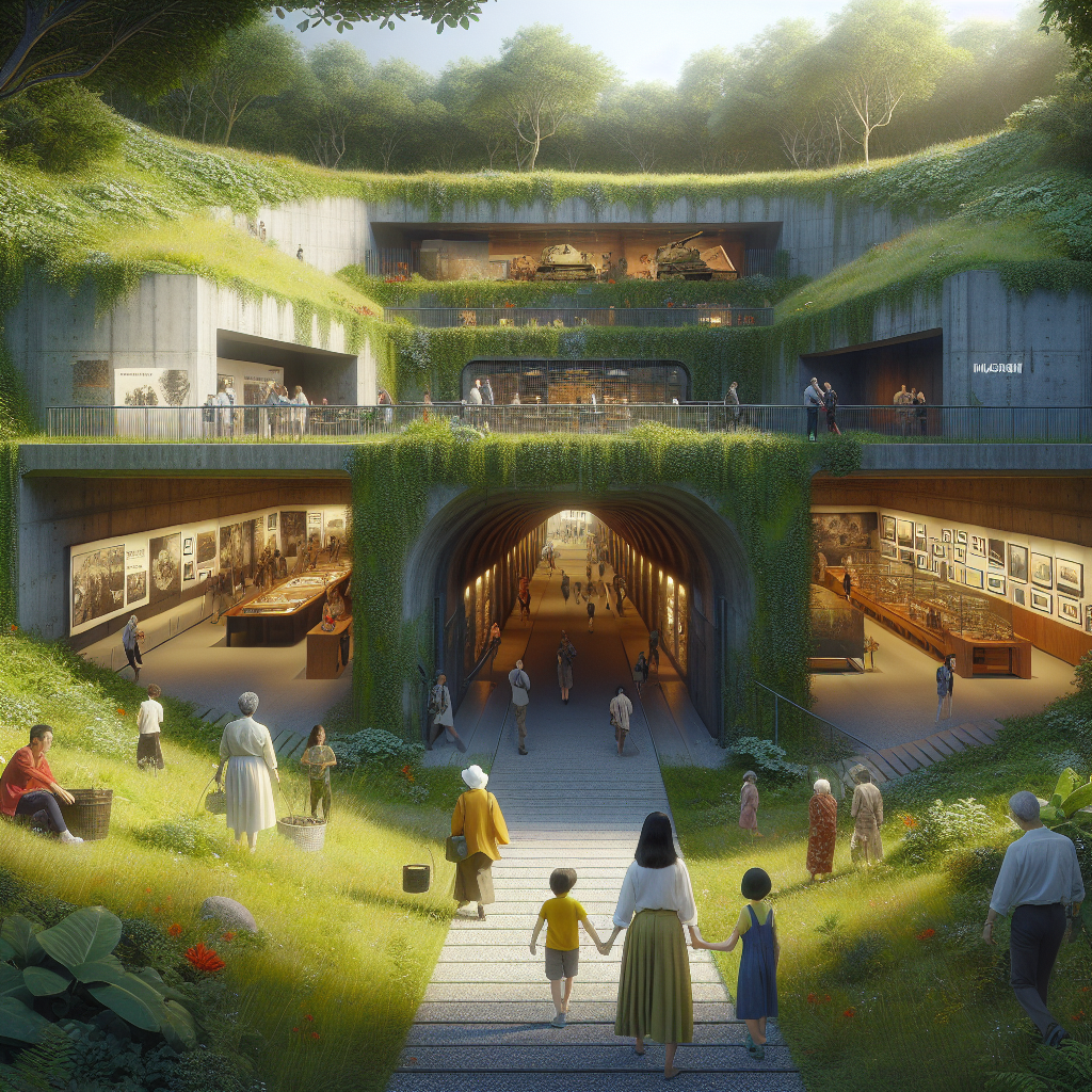 “Discover the Hidden Secrets: Transforming a Wartime Bunker into an Incredible Museum Experience!”