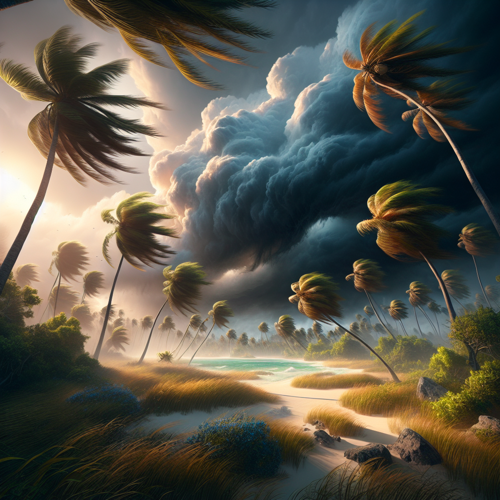 “Island Alert: Devastating Winds Cause Widespread Disruption”