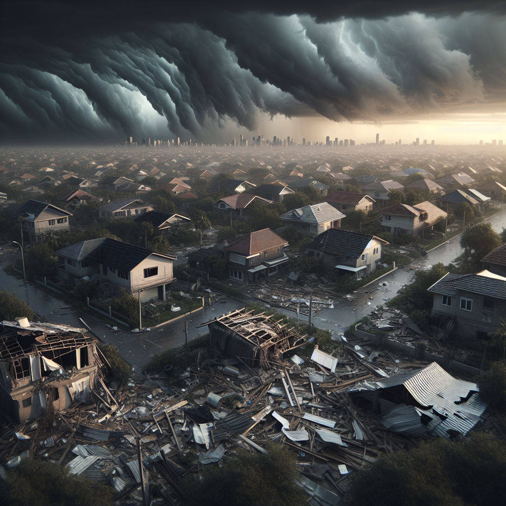 “Devastating Storm Leaves Trail of Smashed Windows and Damaged Roofs”