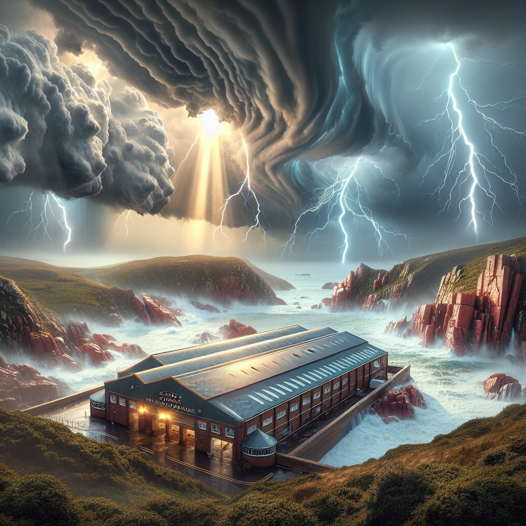 “Devastated by Storm Ciarán, Jersey abattoir makes a triumphant comeback!”
