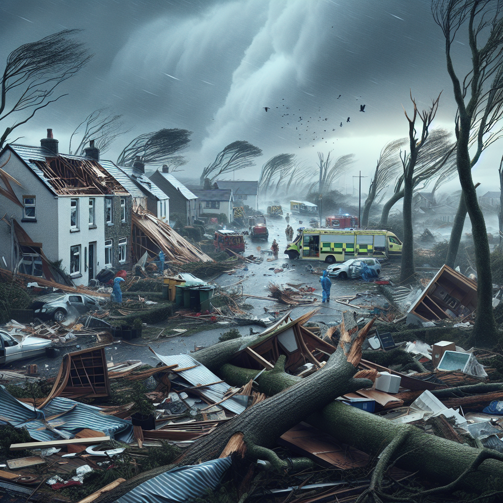 “Devastating Impact: Unveiling the Aftermath of Storm Ciarán on Jersey”