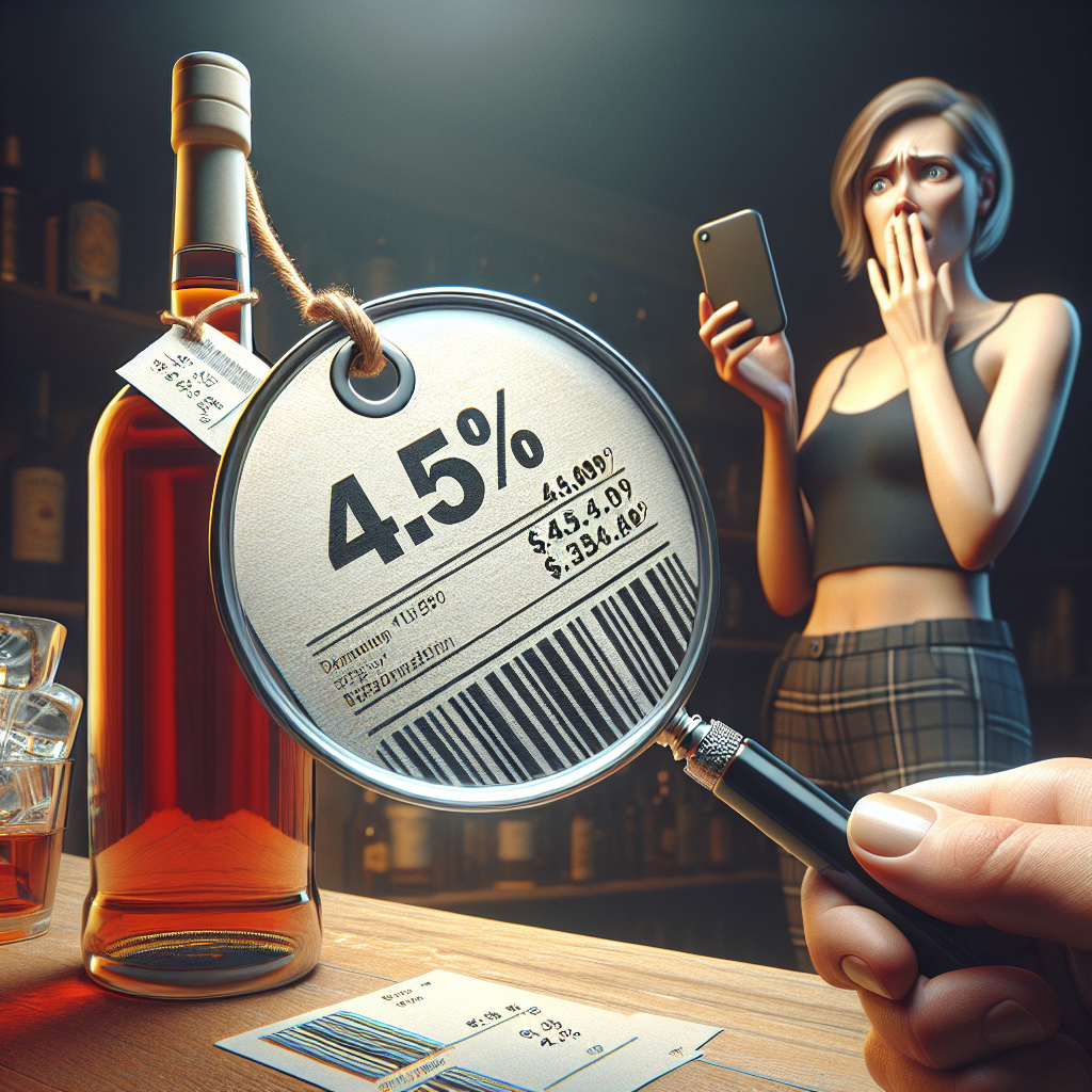“Get Ready to Pay More: Alcohol Tax Set to Increase by 4.5%”