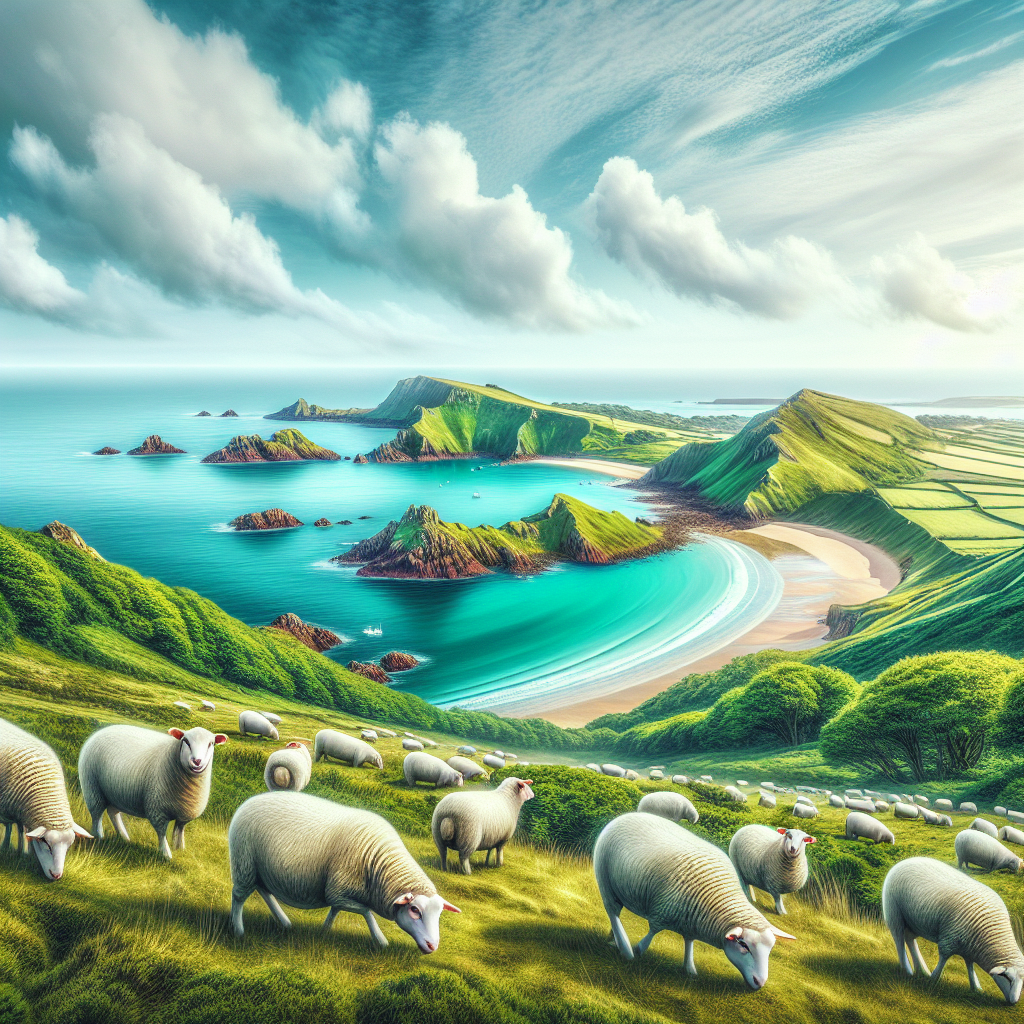 “Get Ready for an Adorable Addition: Sheep to Roam Jersey’s Enchanting North Coastline!”