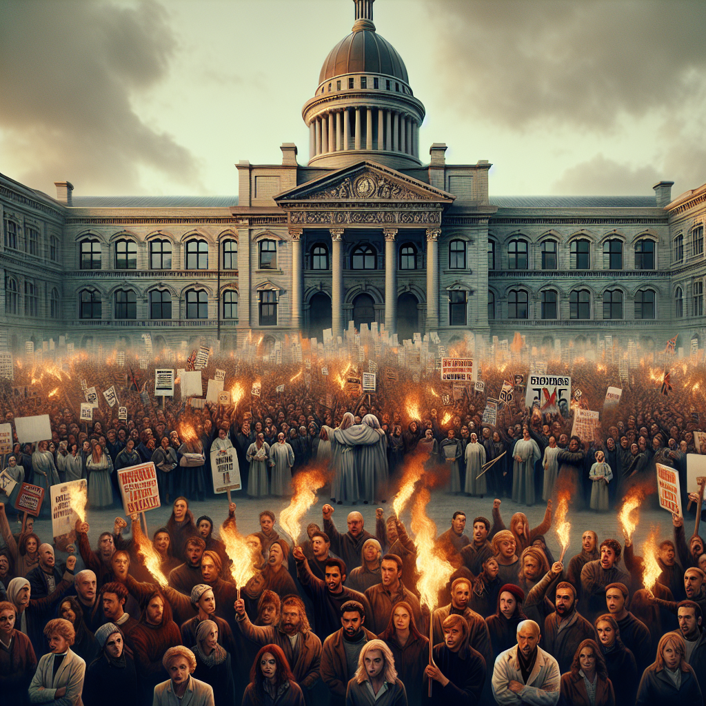 “Fiery Protesters Disrupt Jersey Leaders at Teachers’ Strike Rally”
