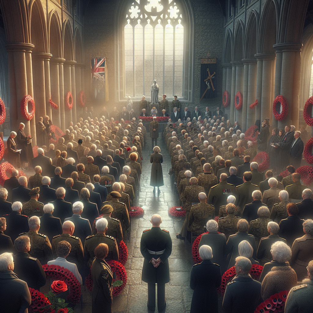 “Jersey Commemorates Remembrance Sunday with Solemn Service”