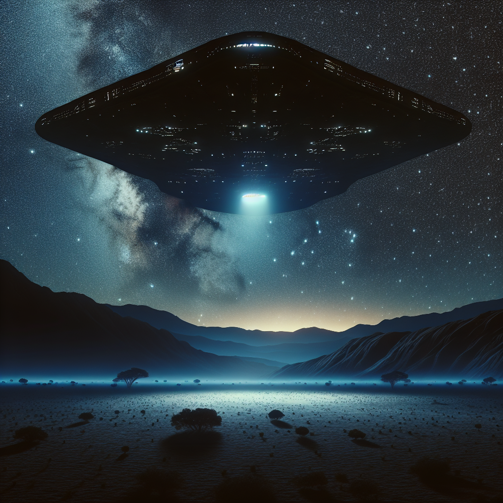 Unveiling the Mind-Blowing Revelation: The Truth Behind the Mysterious Overnight Appearance of a Spaceship-like Object